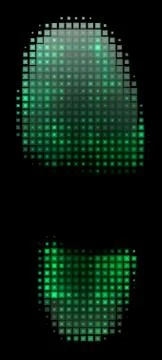 Digital Footprint Illustrazione stock