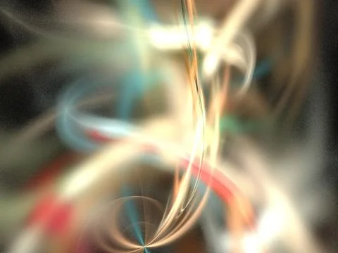 Digital fractal Stock Illustration