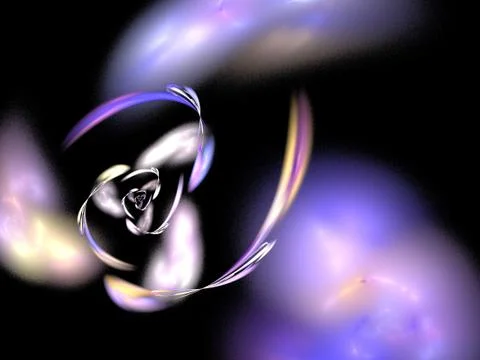 Digital fractal Stock Illustration