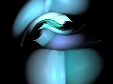 Digital fractal Stock Illustration