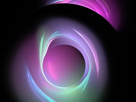 Digital fractal Stock Illustration