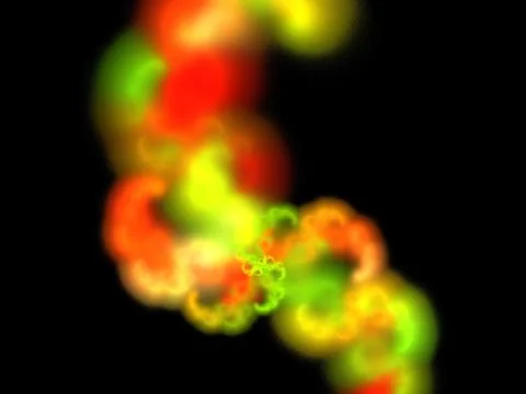 Digital fractal Stock Illustration