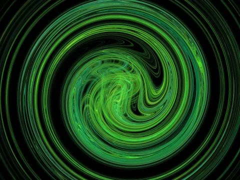 Digital fractal Stock Illustration