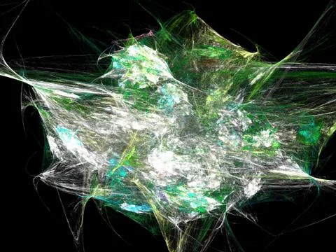 Digital fractal Stock Illustration