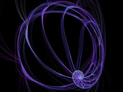 Digital fractal Stock Illustration