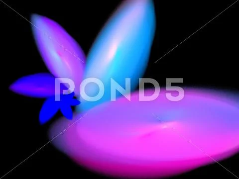 Digital fractal Stock Illustration