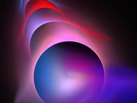 Digital fractal Stock Illustration