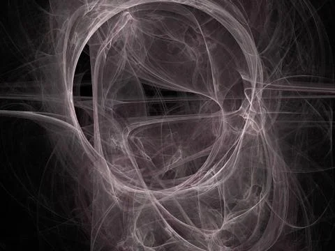 Digital fractal Stock Illustration