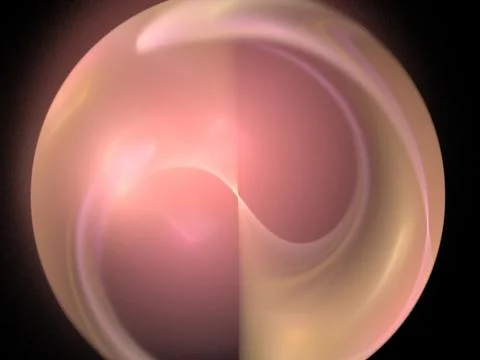 Digital fractal Stock Illustration