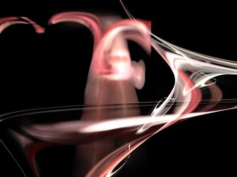 Digital fractal Illustrazione stock