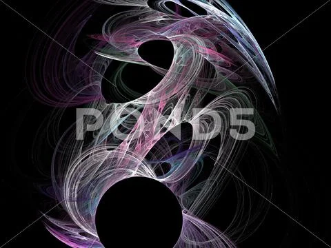 Digital fractal Stock Illustration