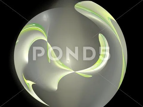 Digital fractal Stock Illustration