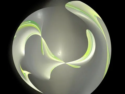 Digital fractal Stock Illustration