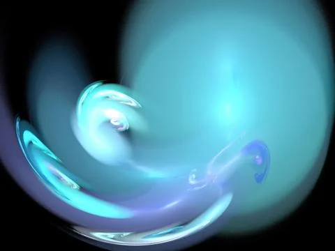 Digital fractal Stock Illustration