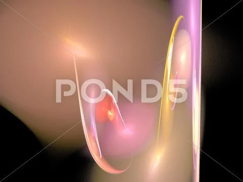 Digital fractal Stock Illustration