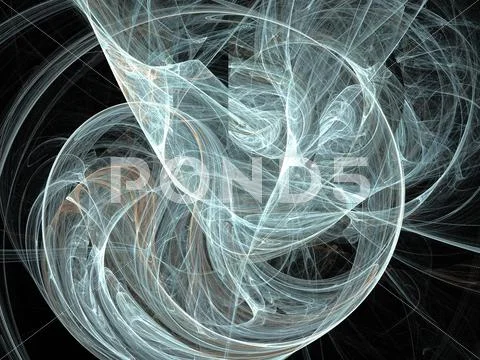 Digital fractal Stock Illustration