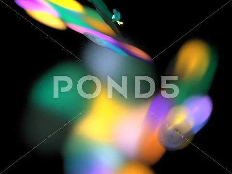 Digital fractal Stock Illustration
