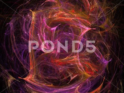 Digital fractal Stock Illustration