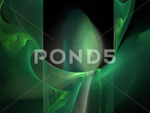 Digital fractal Stock Illustration