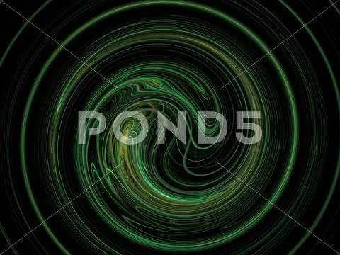 Digital fractal Stock Illustration