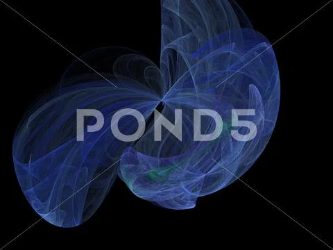 Digital fractal Stock Illustration