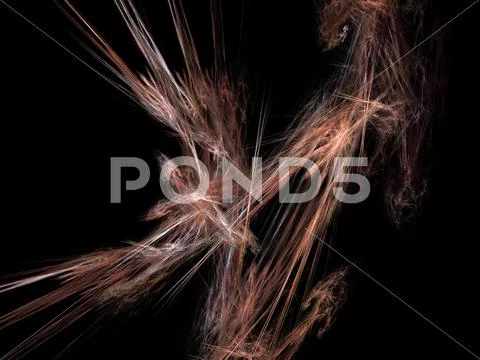 Digital fractal Stock Illustration