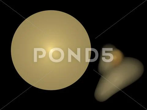 Digital fractal Stock Illustration