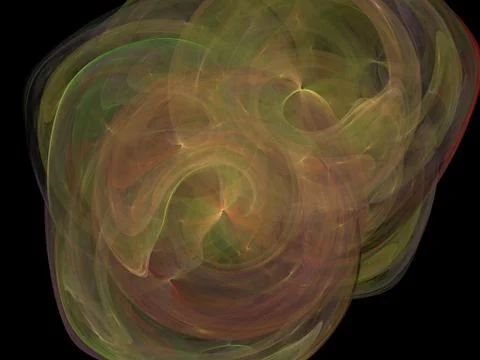 Digital fractal Stock Illustration