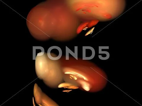 Digital fractal Stock Illustration