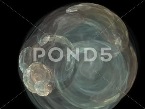 Digital fractal Stock Illustration