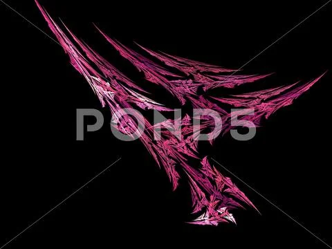 Digital fractal Stock Illustration