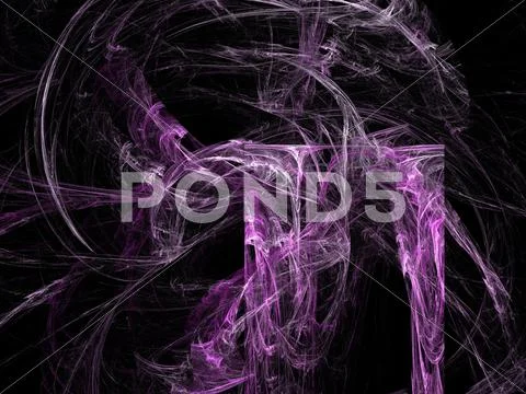 Digital fractal Stock Illustration