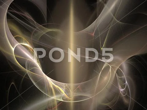 Digital fractal Stock Illustration