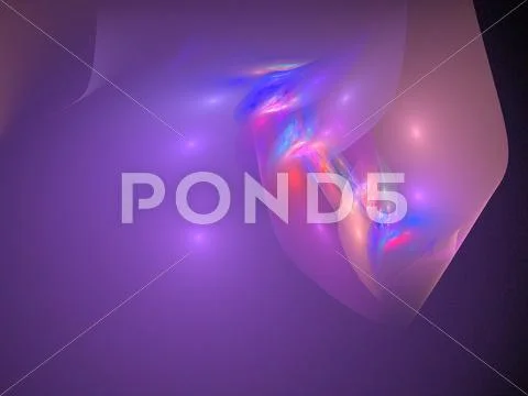 Digital fractal Stock Illustration