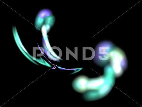 Digital fractal Stock Illustration