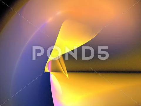Digital fractal Stock Illustration
