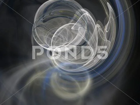 Digital fractal Stock Illustration