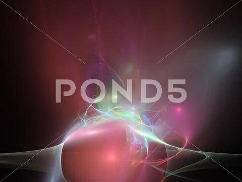 Digital fractal Stock Illustration