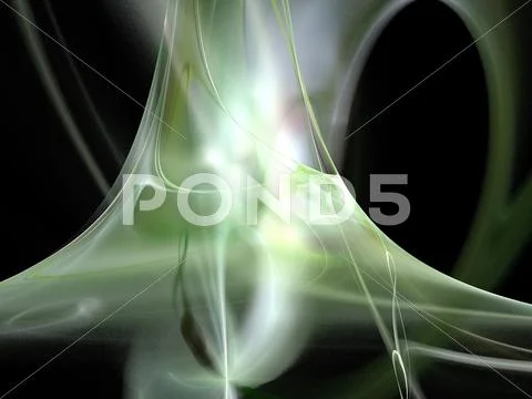 Digital fractal Stock Illustration