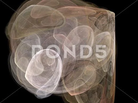 Digital fractal Stock Illustration
