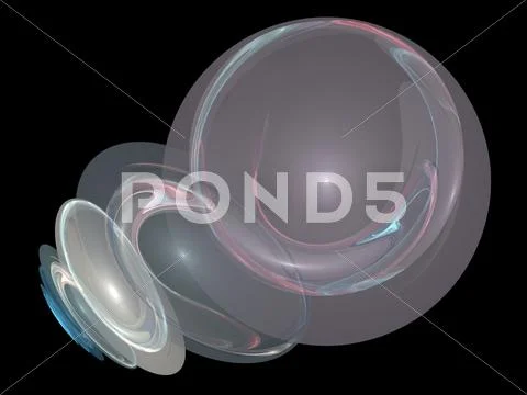 Digital fractal Stock Illustration