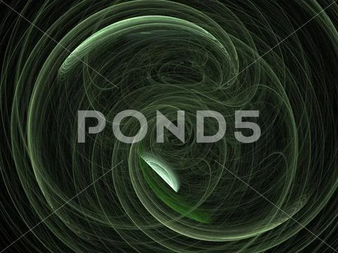 Digital fractal Stock Illustration