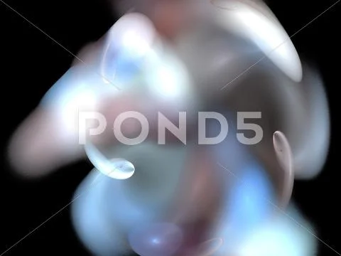 Digital fractal Stock Illustration