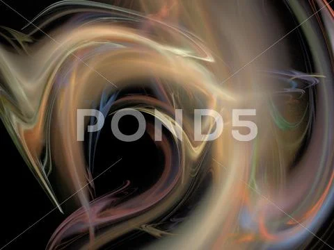 Digital fractal Stock Illustration