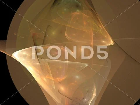 Digital fractal Stock Illustration