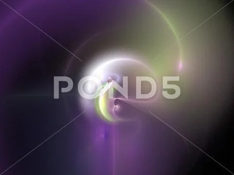 Digital fractal Stock Illustration