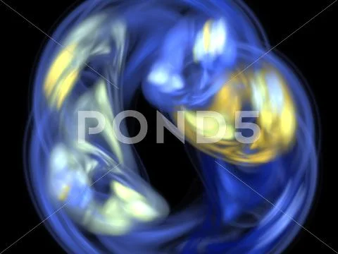 Digital fractal Stock Illustration