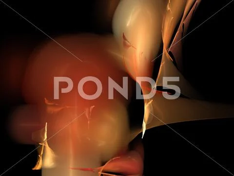 Digital fractal Stock Illustration