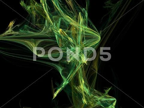 Digital fractal Stock Illustration