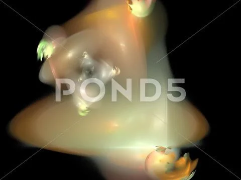 Digital fractal Stock Illustration